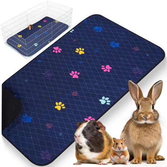 Rabbit & Guinea Pig Cage Liner for MidWest & C&C 2x4 Cages, Washable, Leakproof, Fast Dry