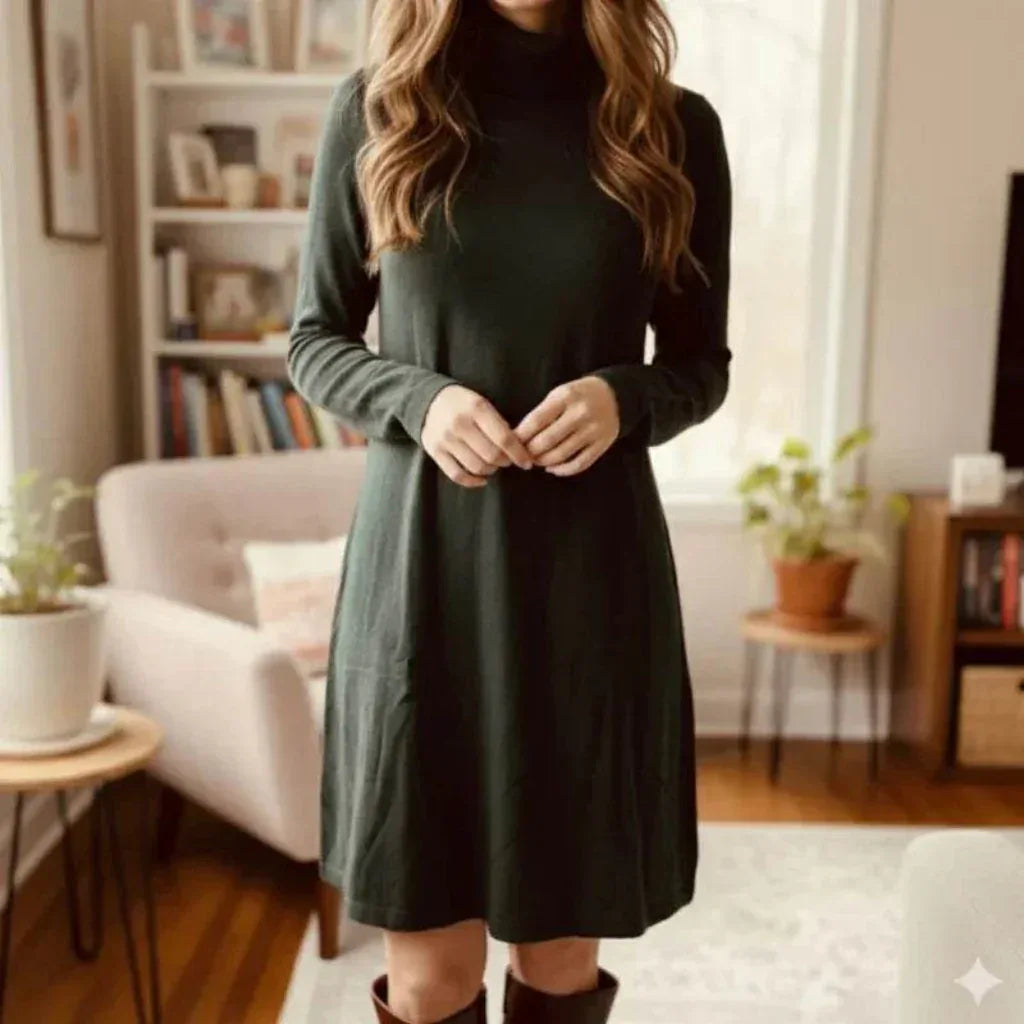 Robe col roulé