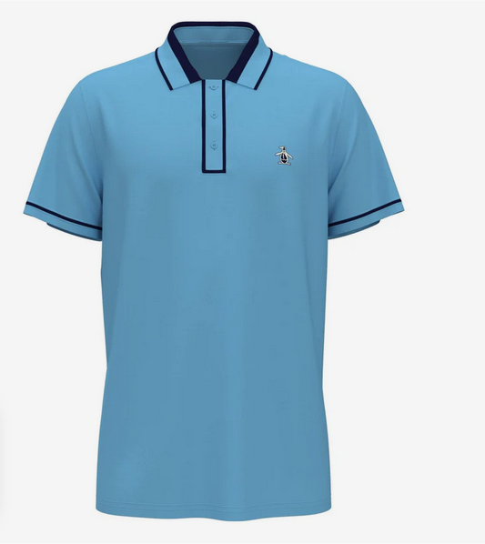 Ribbed "Earl" Block Polo  Style #OGKSF016