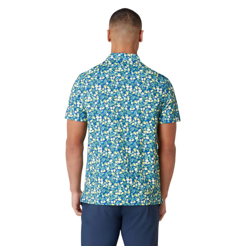 Coconut Caddy "Pete's" Print Polo    Style #OGKSF022