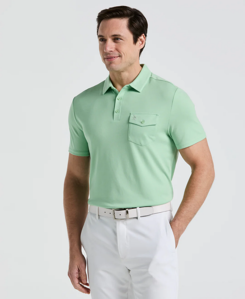 Fine Line "Pete's" Print Polo  Style#OGKSF024