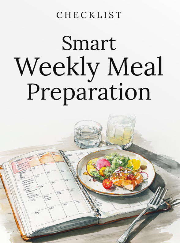Smart Weekly Meal Preparation - Checklist