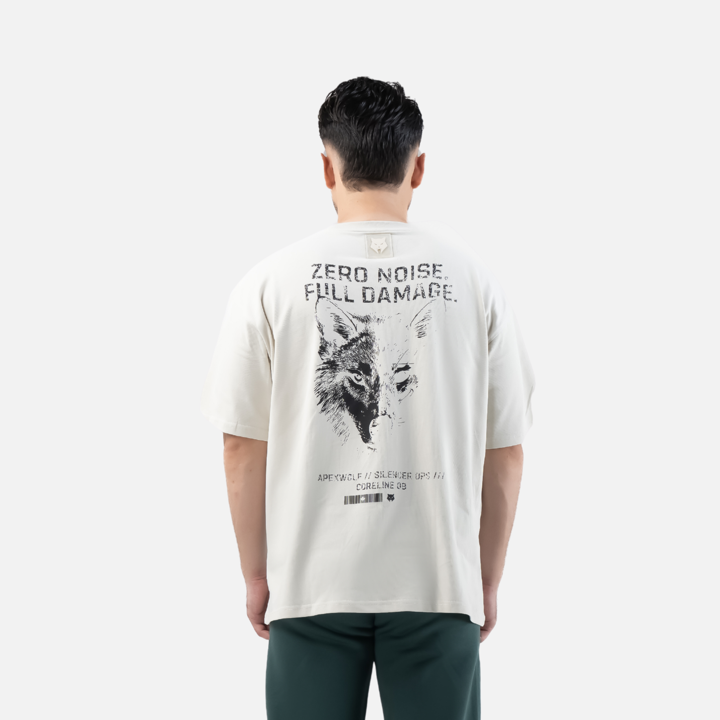 SILENCER 09 OVERSIZE TEE — TACTICAL BEIGE