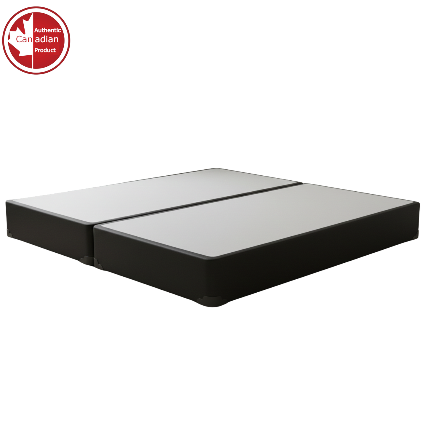 UltraFlex Premium Solid Wood Split Box Spring Mattress Foundation 7" Standard - Twin, Double, Queen, King | Premium Heavy Duty Mattress Base, No Assembly Required, Compatible with All Mattress Types- Made in Canada