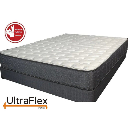 UltraFlex® INFINITY Mattress and BoxSpring Set Orthopedic Premium Soy Foam, Eco-friendly Mattress (Made in Canada)