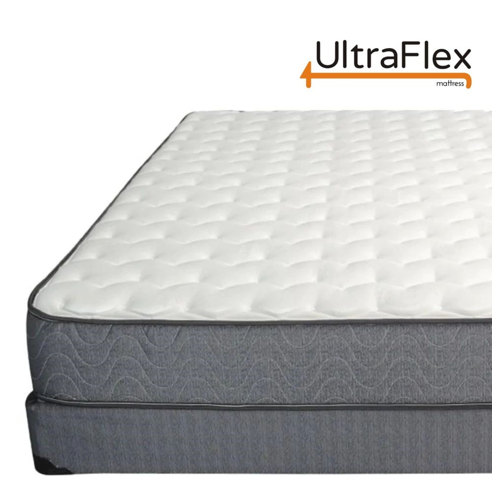 UltraFlex® INFINITY Mattress and BoxSpring Set Orthopedic Premium Soy Foam, Eco-friendly Mattress (Made in Canada)