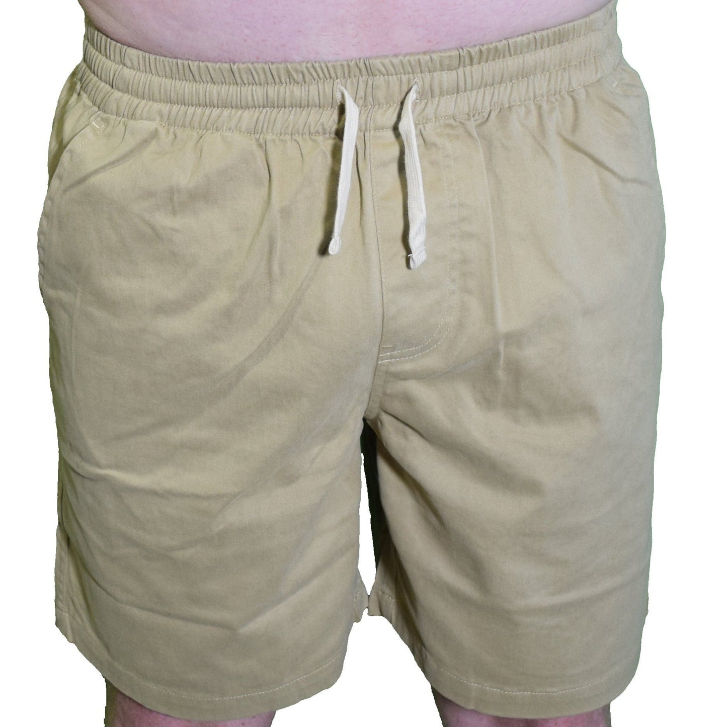 United By Blue Mens Spence Cotton Stretch Athletic Shorts 8" Inseam