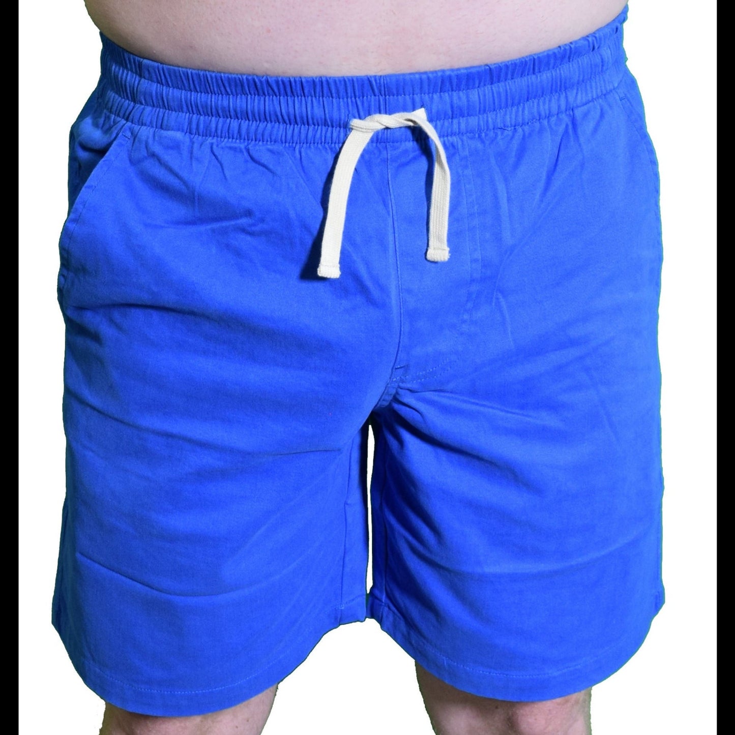 United By Blue Mens Spence Cotton Stretch Athletic Shorts 8" Inseam