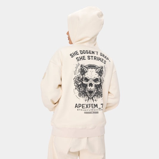 VOLTFEM_77 HOODIE — TACTICAL BEIGE