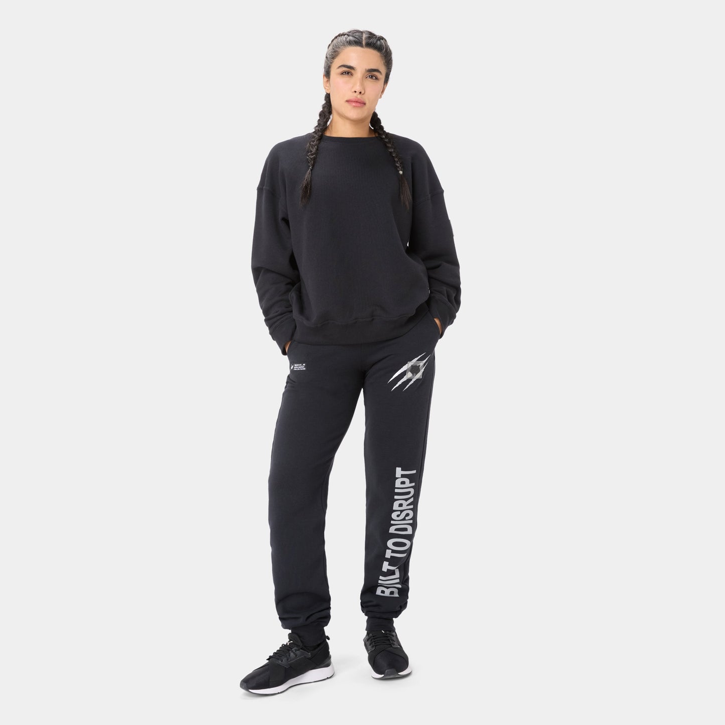 WOLFSTATE_99 JOGGER — WAR BLACK