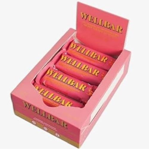 WELLBAR HIGH PROTEIN BAR, 57g x 12 Bars/Box