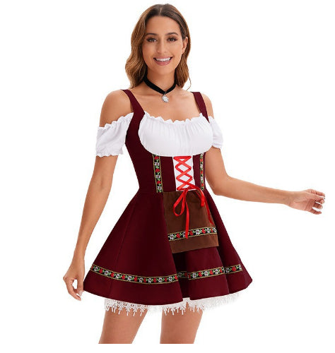 Women’s Beer Festival Costume – Oktoberfest-Inspired Performance Outfit & Party Dress