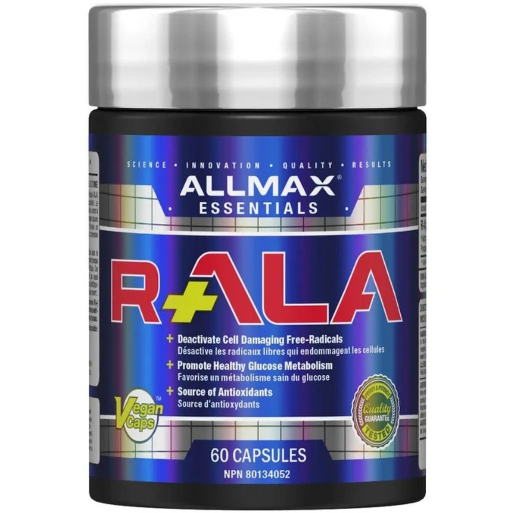 Allmax R-ALA, (Alpha Lipoic Acid), 60 Caps