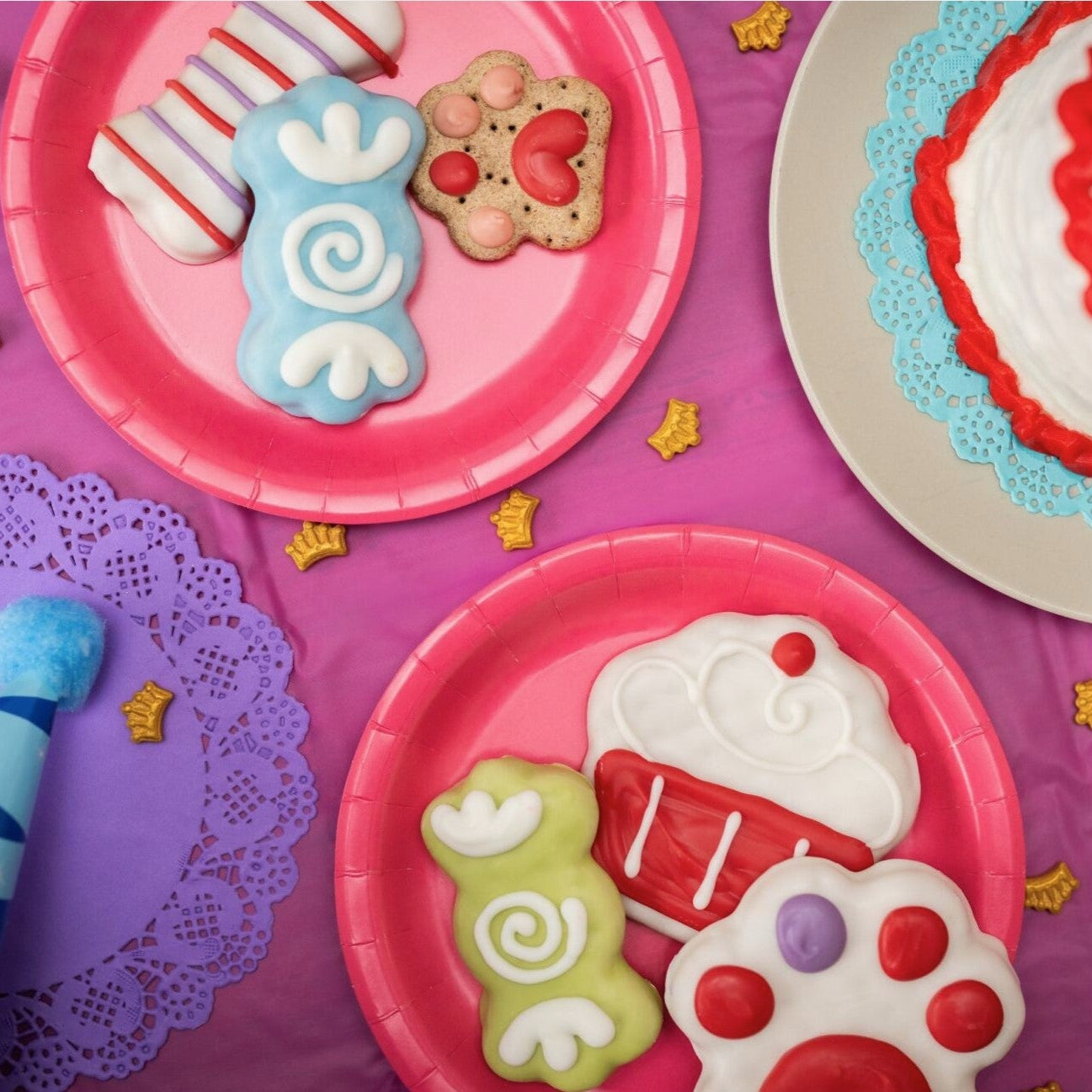 Wufers Birthday Girl Dog Cookie Box