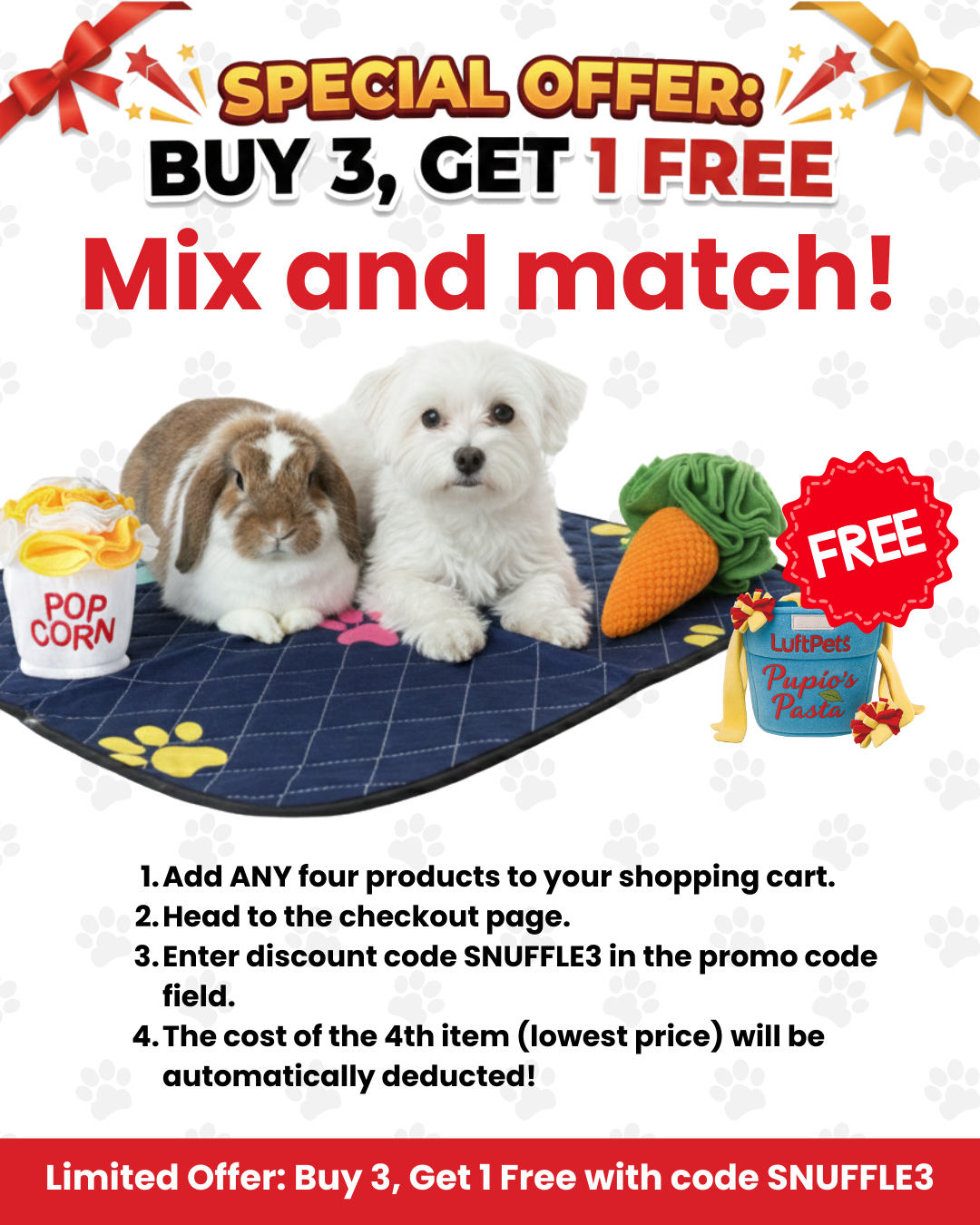 Rabbit & Guinea Pig Cage Liner for MidWest & C&C 2x4 Cages, Washable, Leakproof, Fast Dry