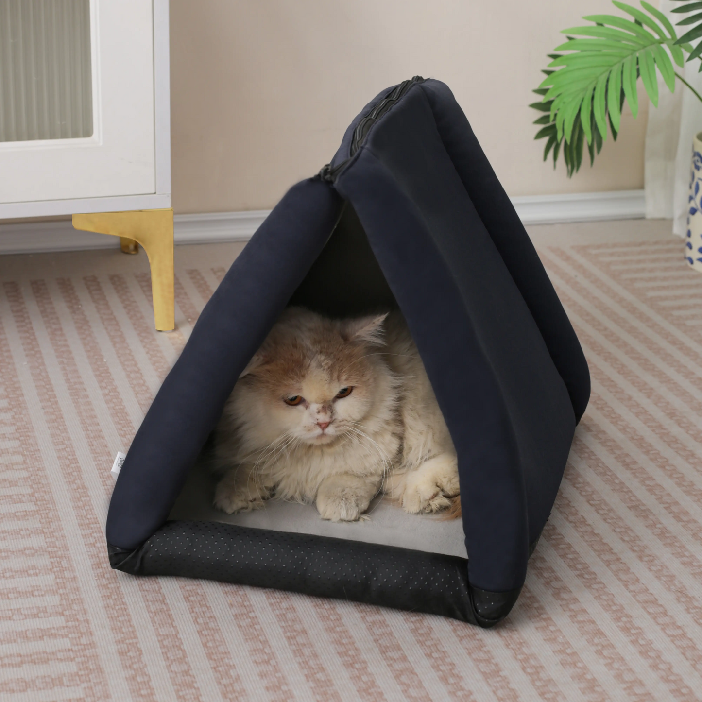 The "No-Trap" Convertible Rabbit Bed & Tunnel