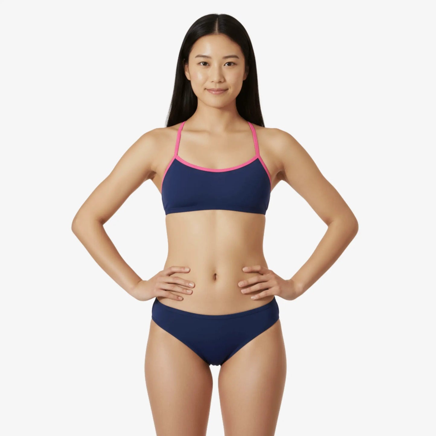 Cobalt Tie-Back Bikini Top by Norca