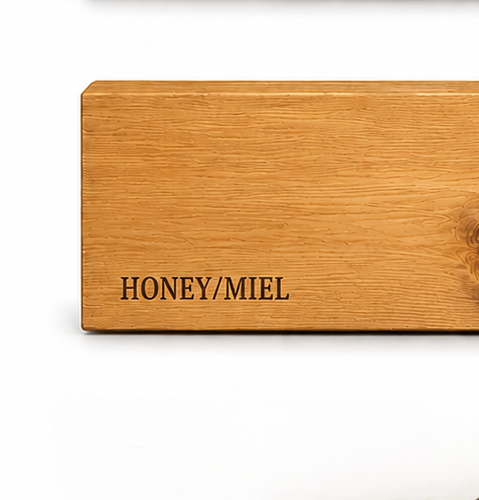 Tablette flottante en bois reclamer 2''
