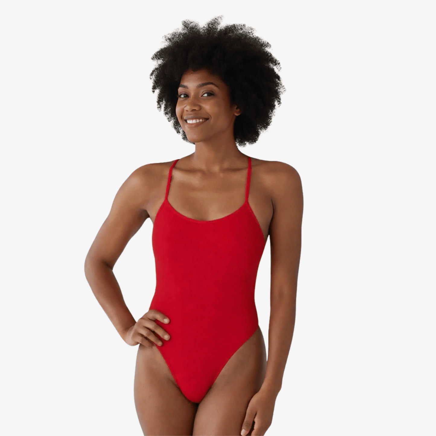 Crimson X-Back One-Piece Training Swimsuit by Norca