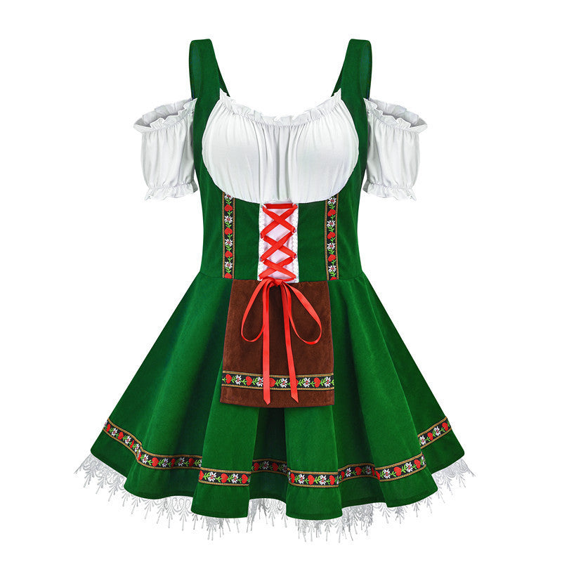 Women’s Beer Festival Costume – Oktoberfest-Inspired Performance Outfit & Party Dress