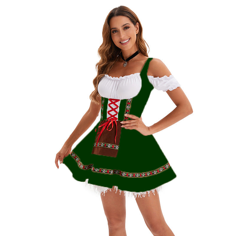 Women’s Beer Festival Costume – Oktoberfest-Inspired Performance Outfit & Party Dress