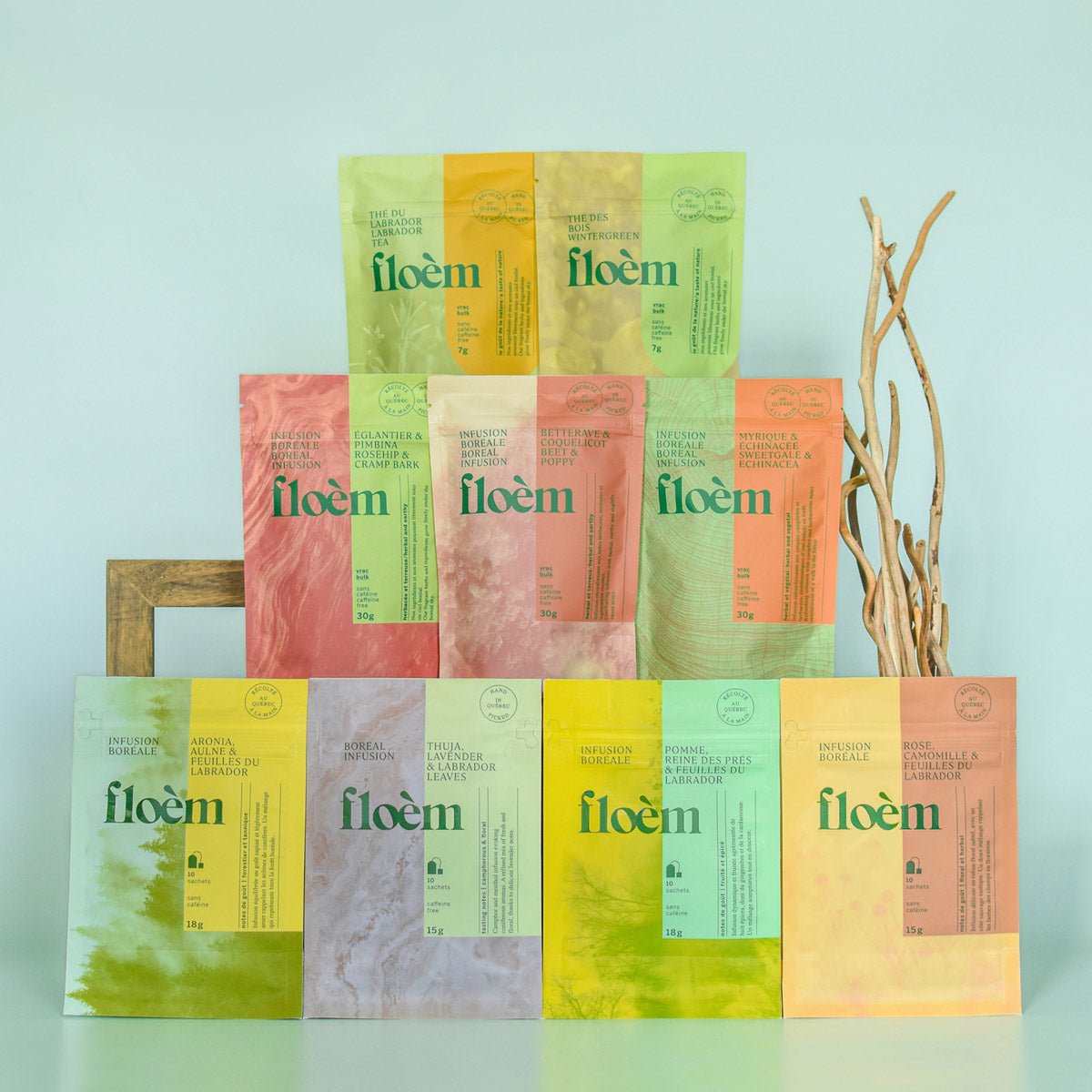 Ensemble de tisane - Ensemble complet, pack de variétés