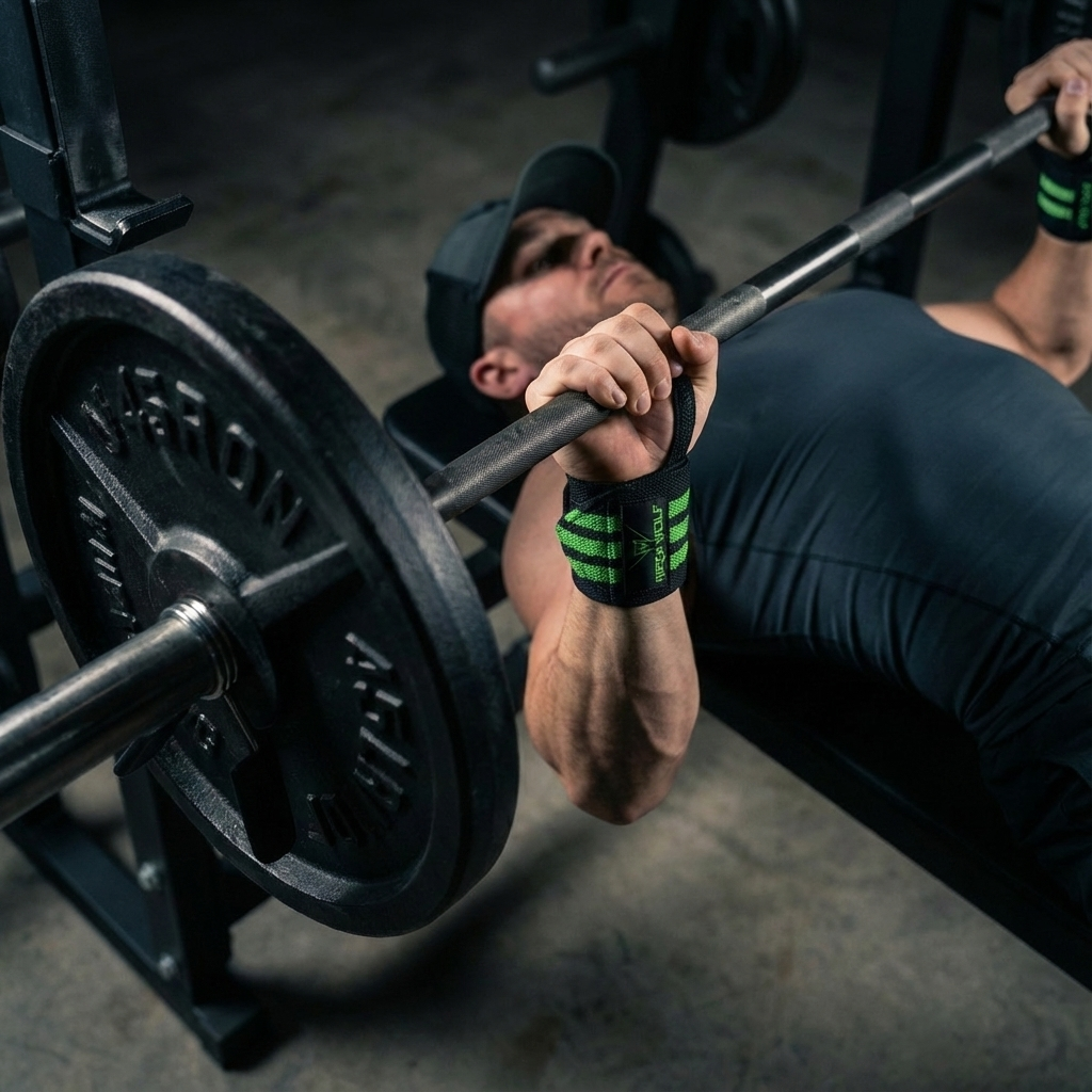 Battle Wrap Wrist Straps (Pair) – Green