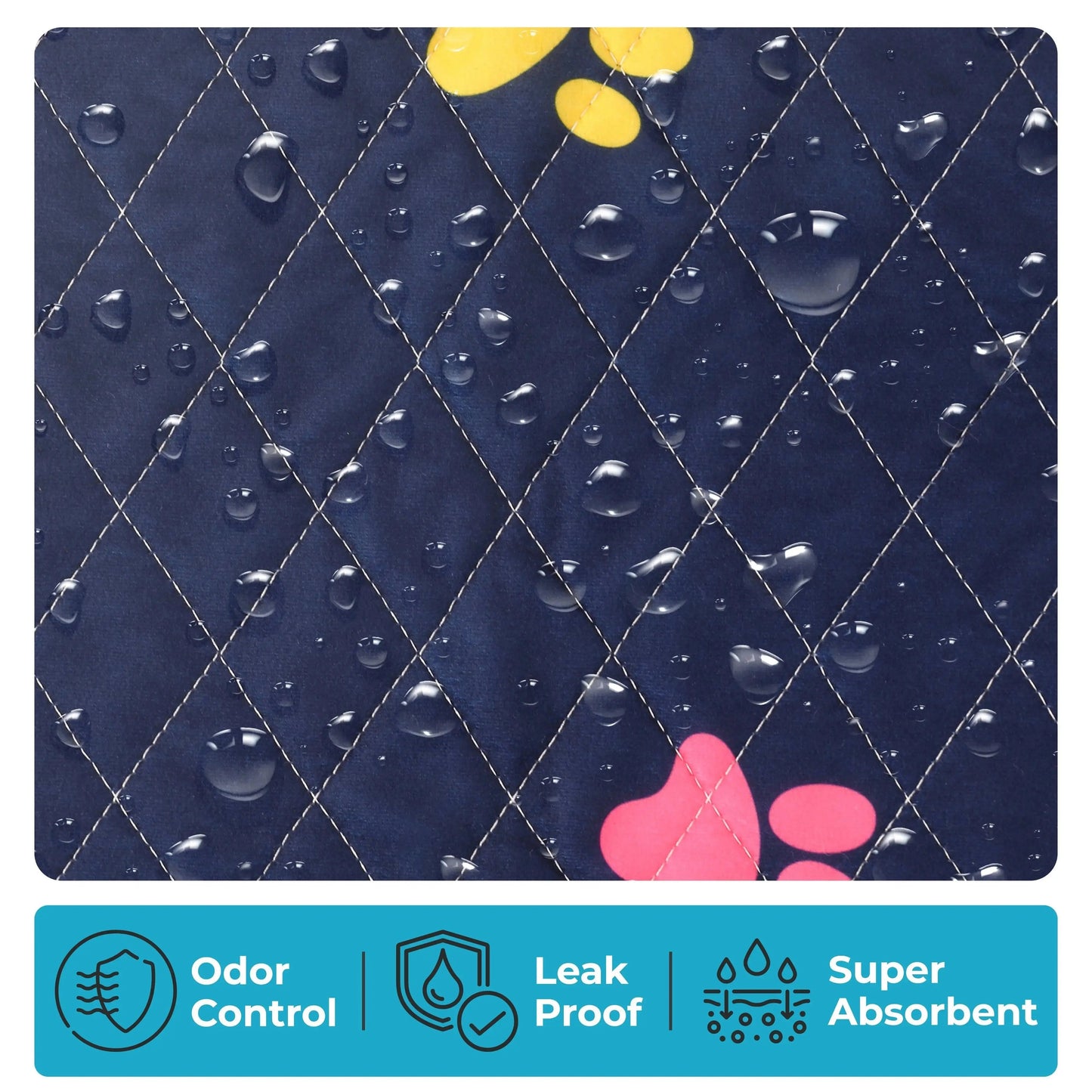 Rabbit & Guinea Pig Cage Liner for MidWest & C&C 2x4 Cages, Washable, Leakproof, Fast Dry