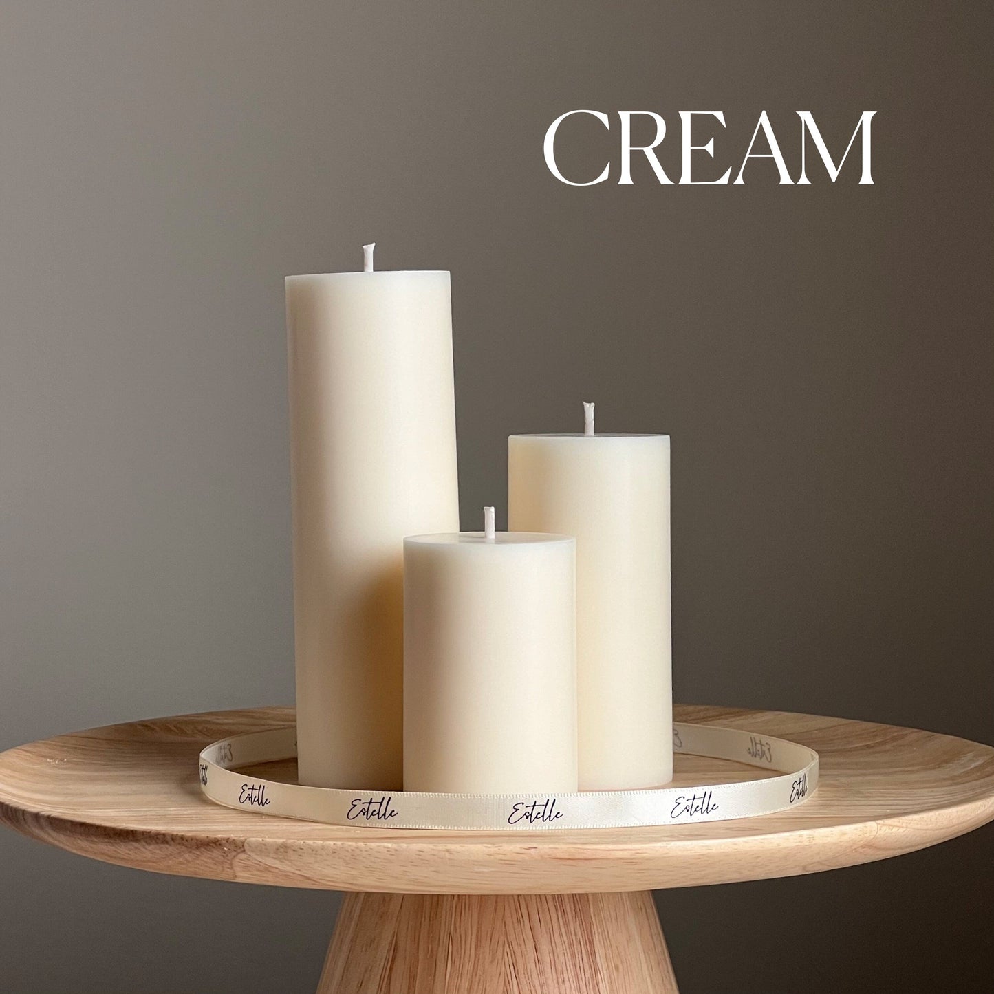 Small Classic Pillar Candle