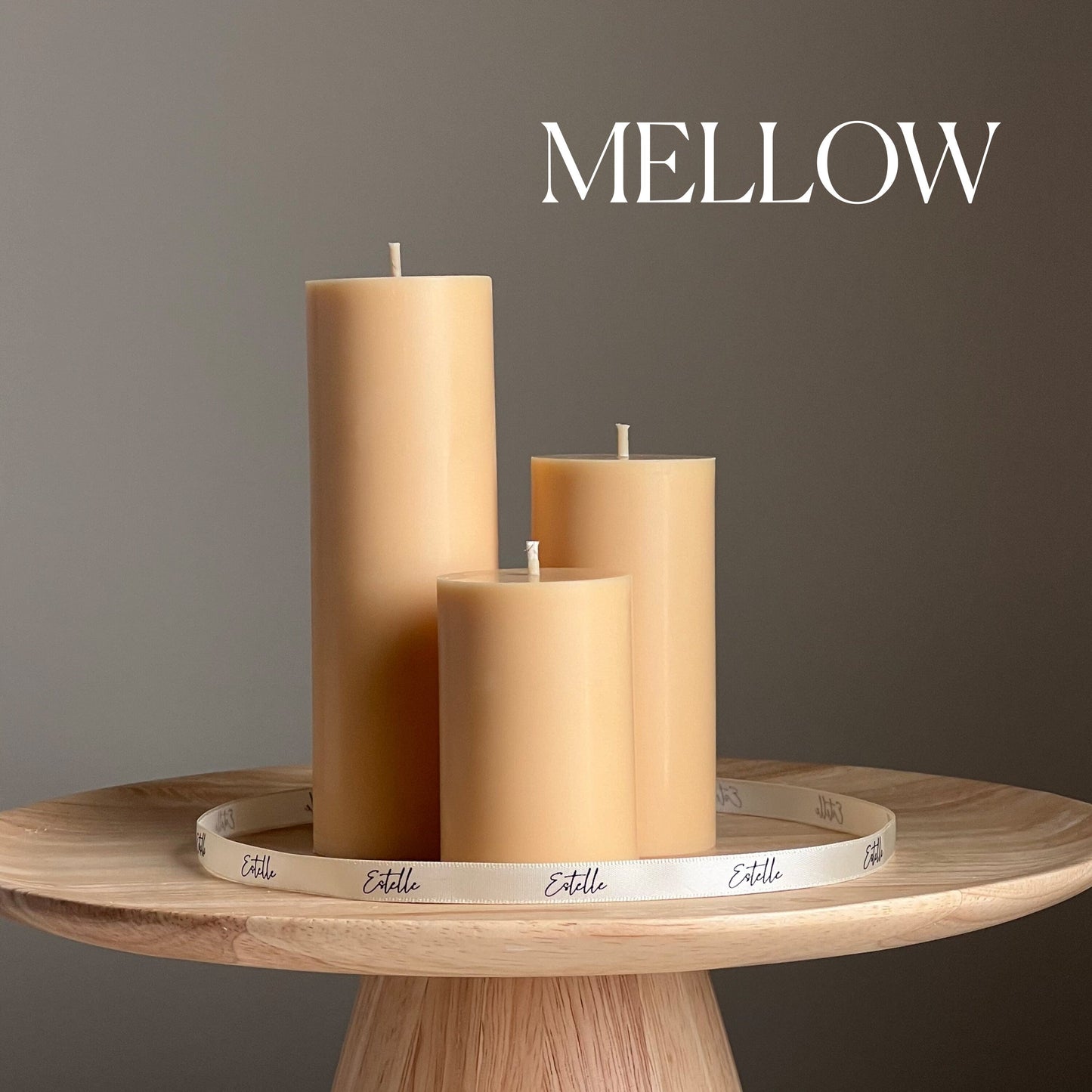 Small Classic Pillar Candle