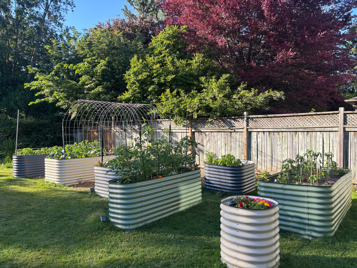 32" Tall Garden Bed Kit 9 in 1