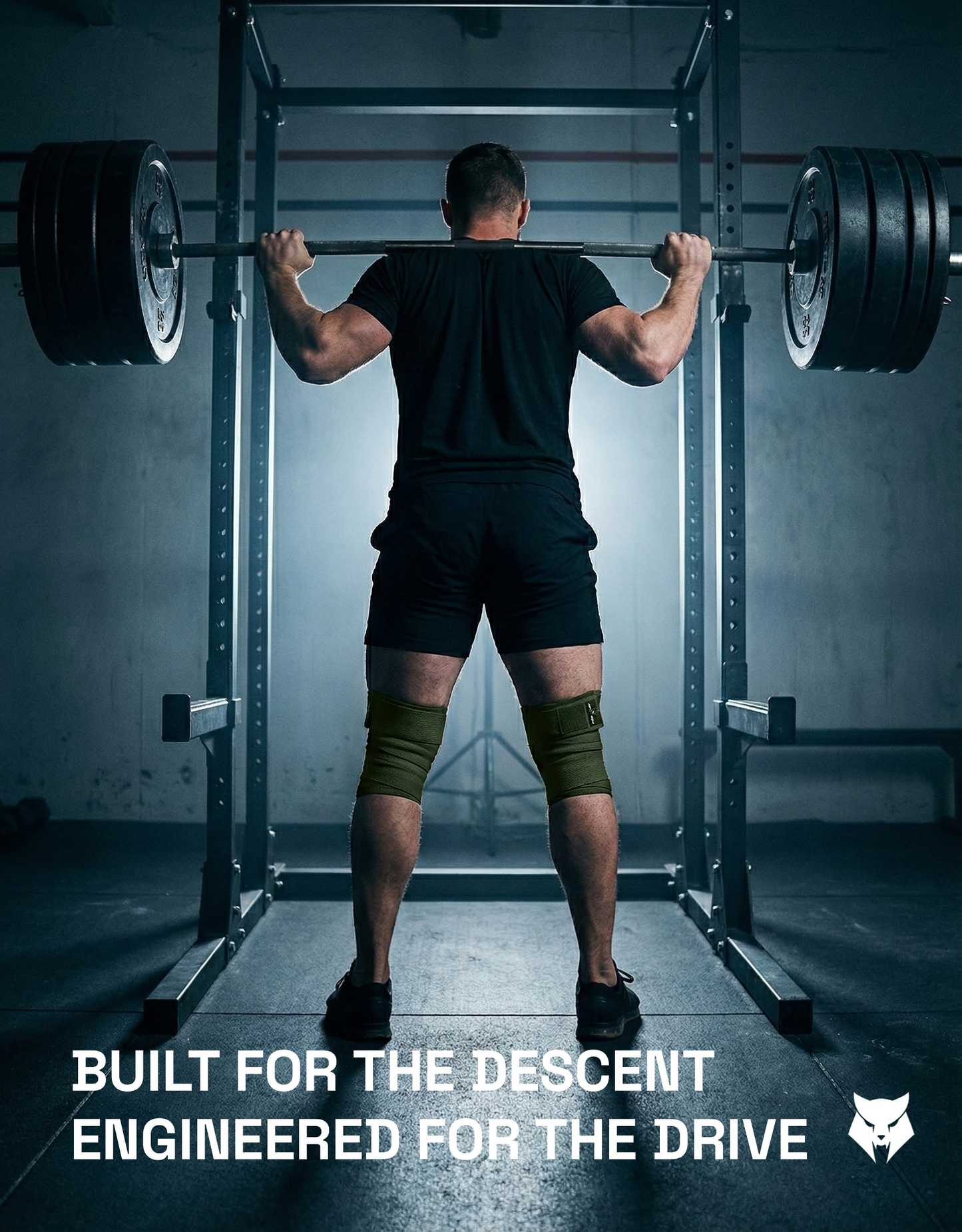 FortiFlex Knee Wraps (Pair) – Tactical Green