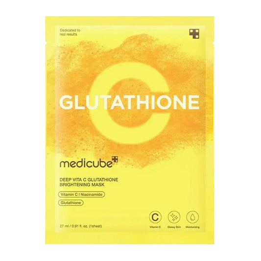 Medicube Deep Vita C Glutathione Brightening Mask 27ml