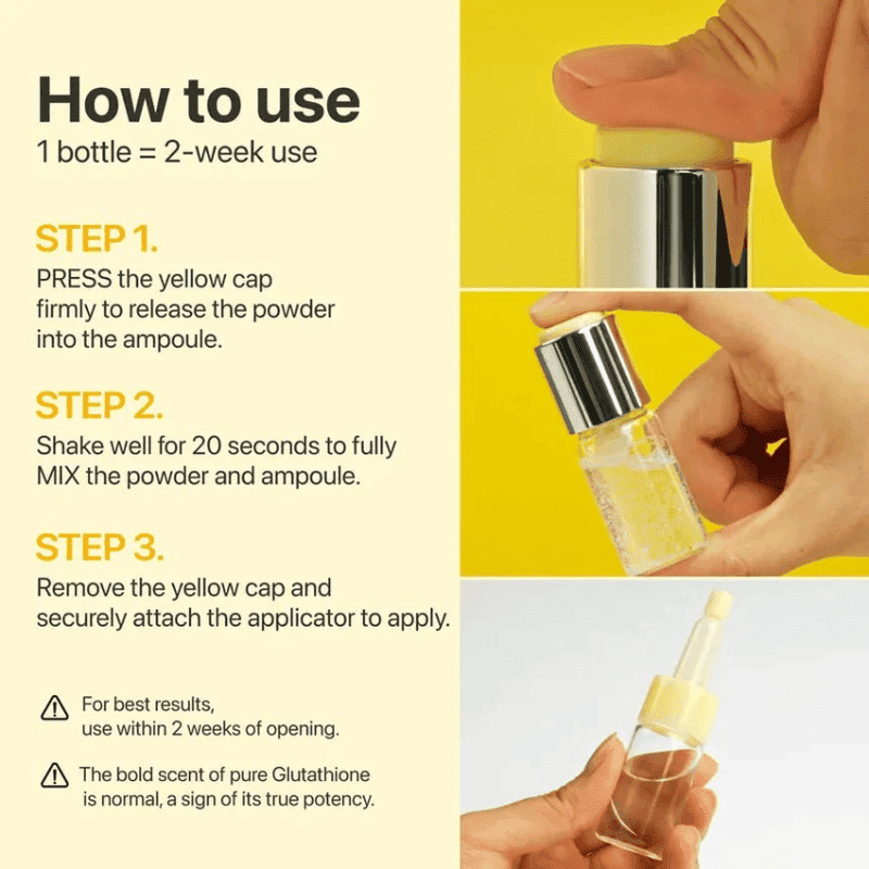 Numbuzin No.5 Glutathione100 x TXA10 Advanced Dark Spot Ampoule Concentrate 10g