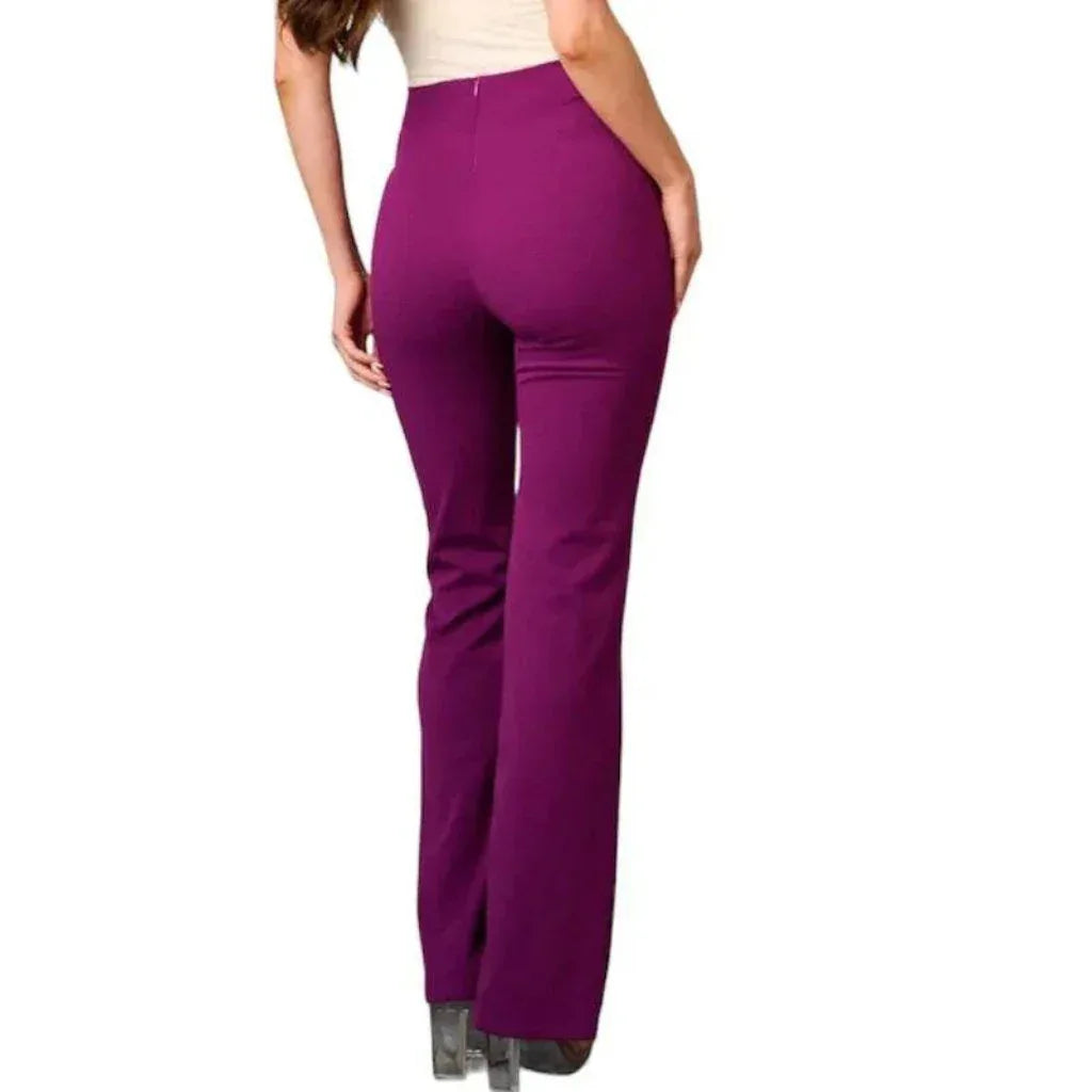 Pantalon taille haute