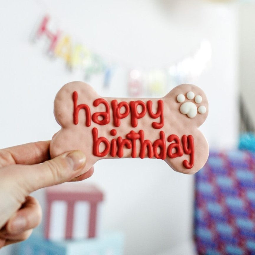 Wufers Birthday Girl Dog Cookie Box