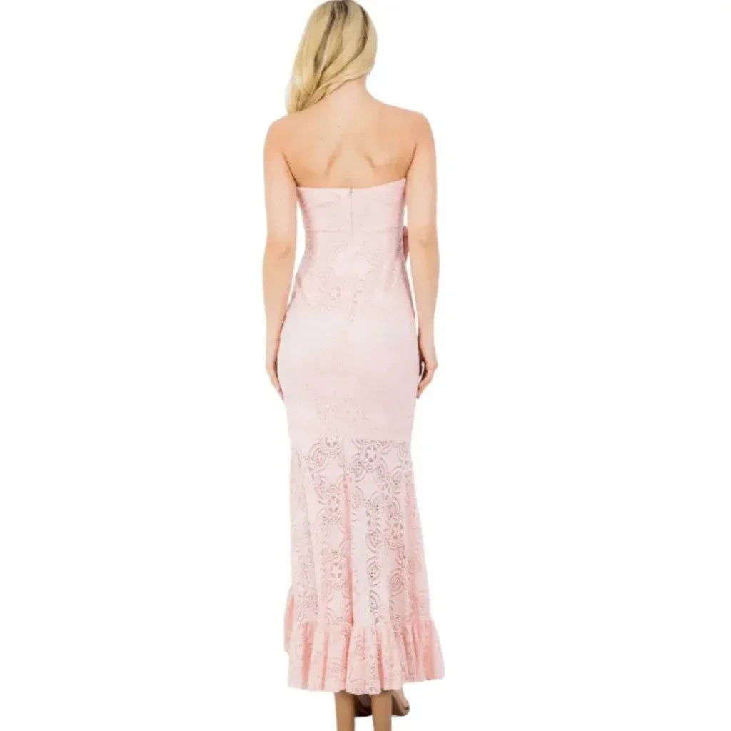 Robe tube longue