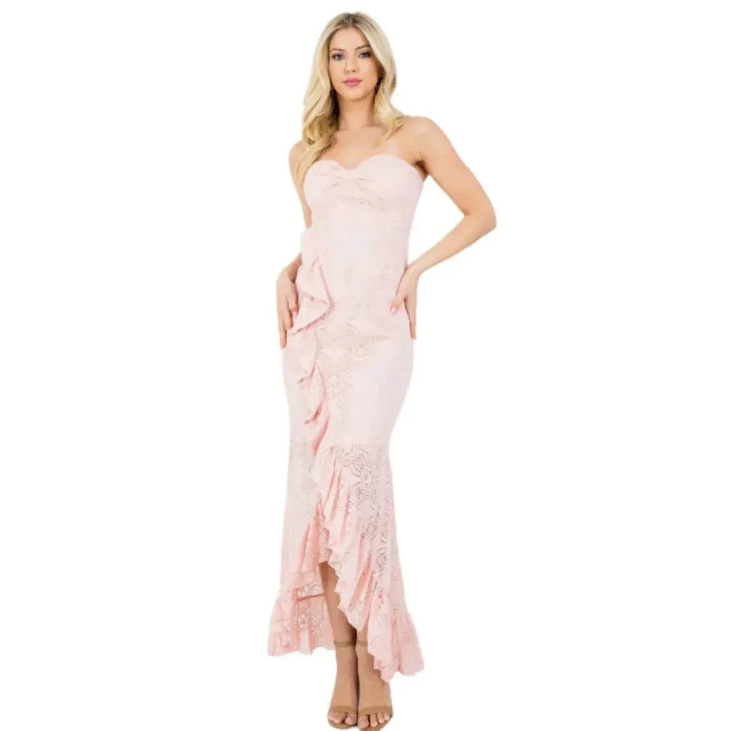 Robe tube longue