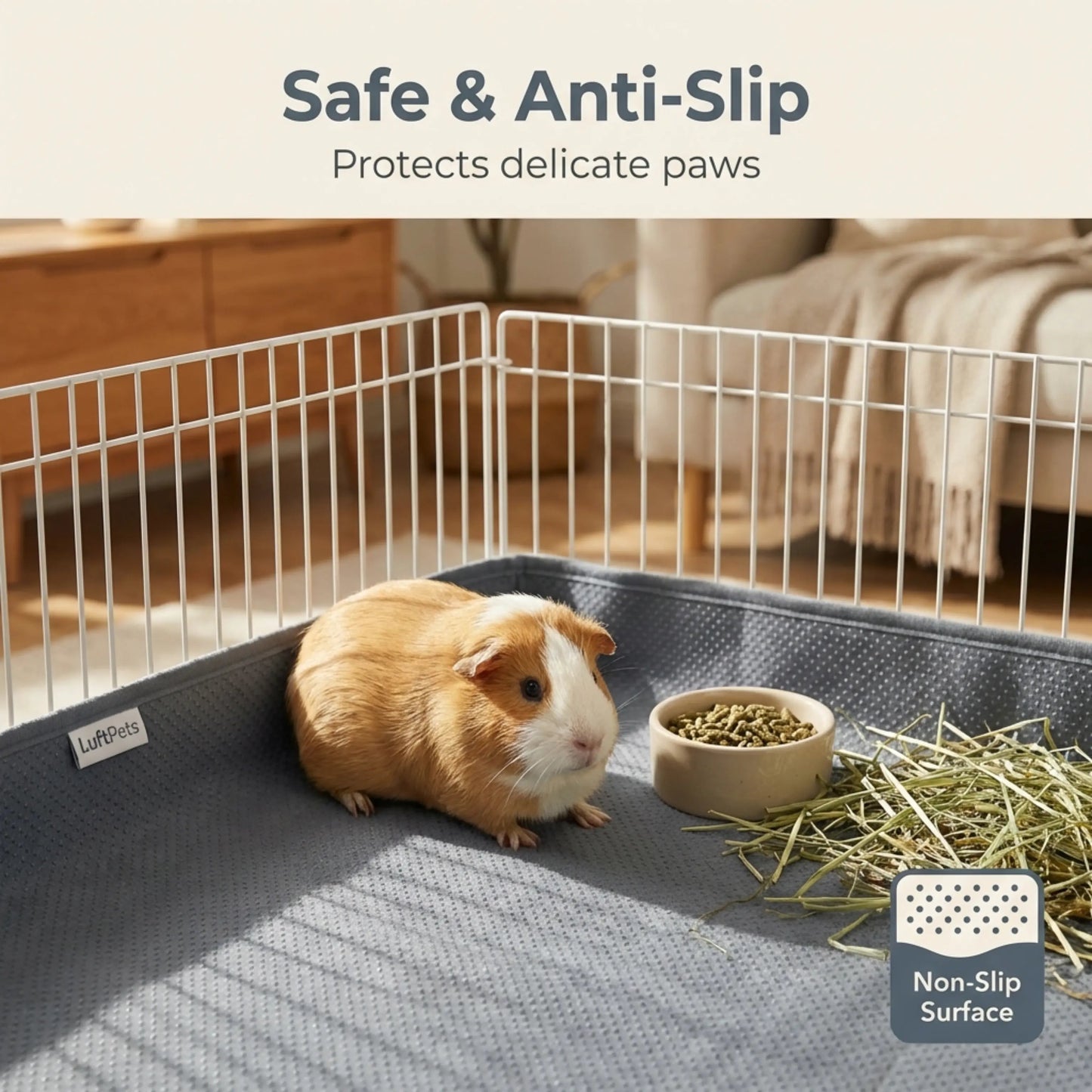 Rabbit Cage Lining – Durable-Waterproof- 18"x79"