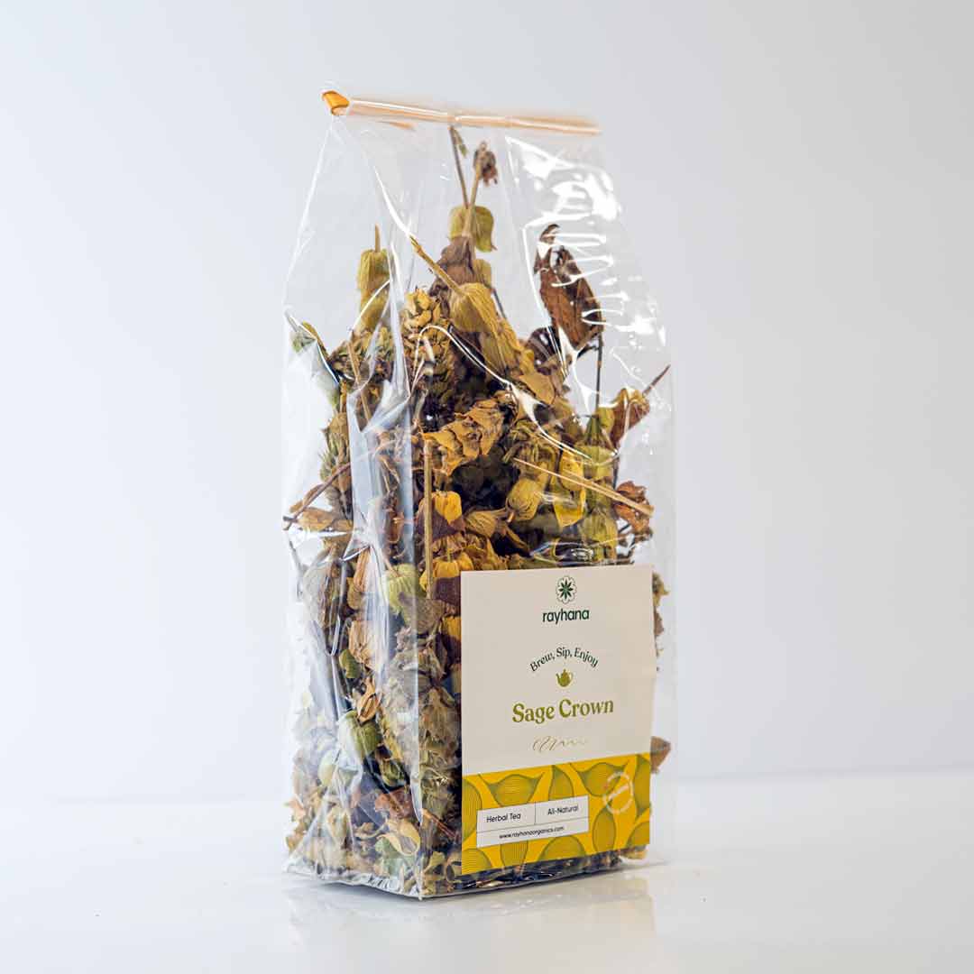 Sage Crown Herbal Tea – Whole Flower Heads by Rayhana Organics