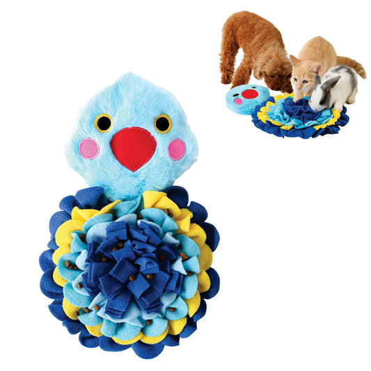 Snuffle Tweetz – Washable Sniff Toy for Dogs, Cats, Rabbits & Small Pets, Squeaky, 13"