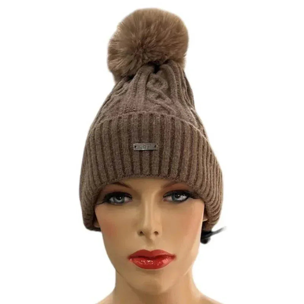 Tuque Cog laine gaufré