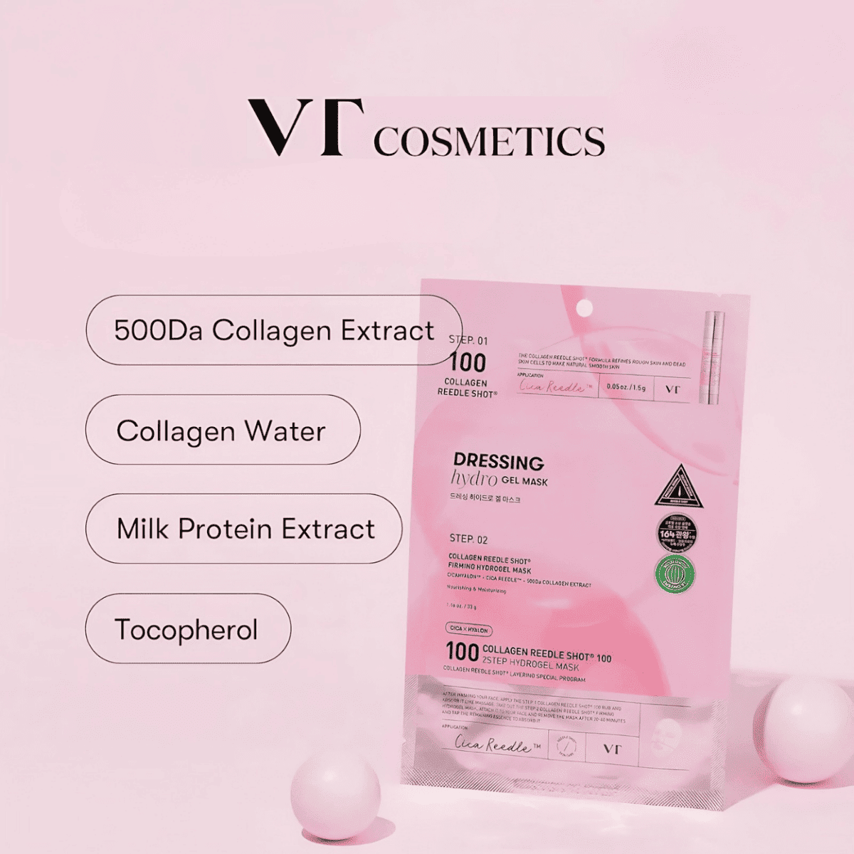 VT Collagen Reedle Shot 100 2Step Mask