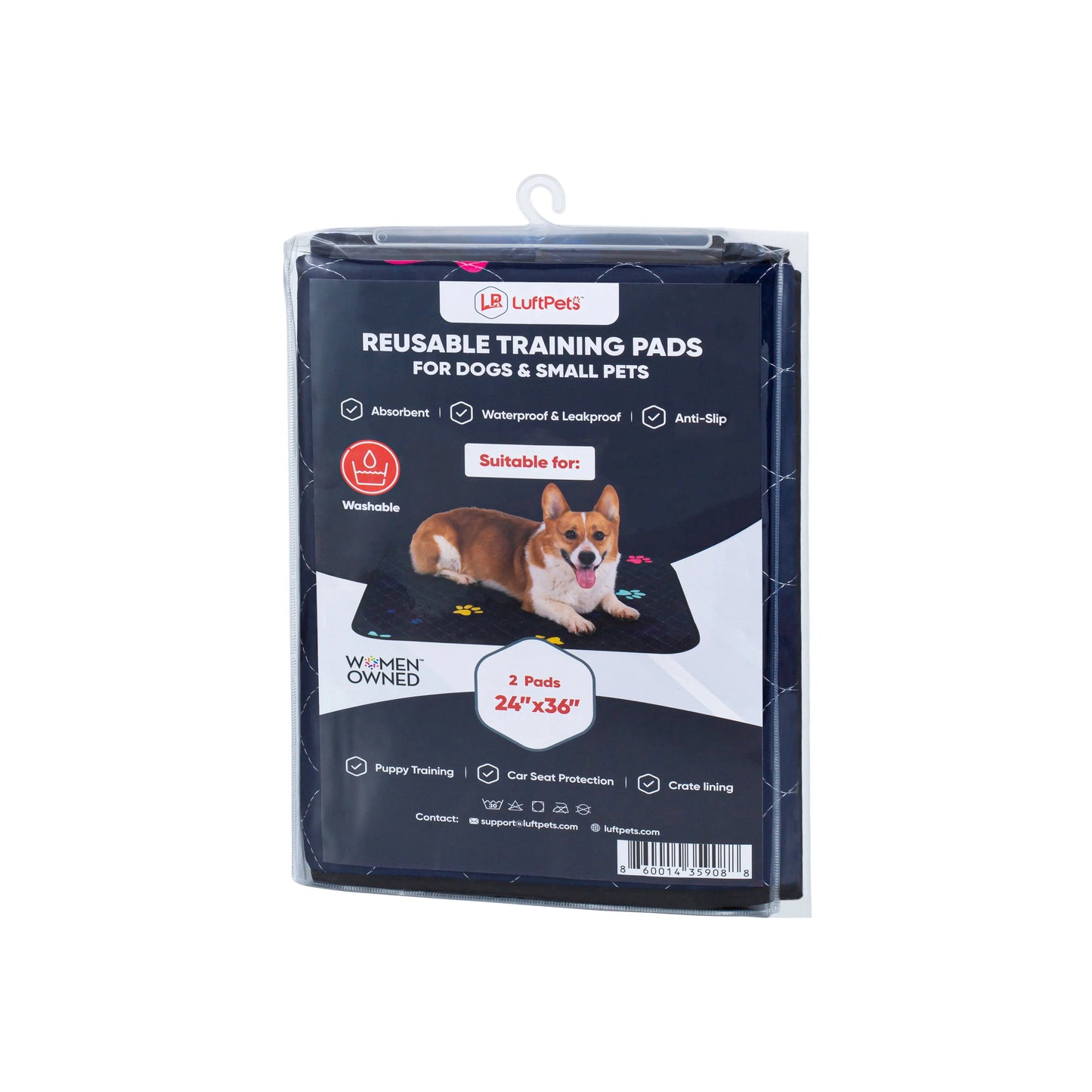 Washable Dog Pee Pads - Super Absorbent & Leakproof Puppy Pads