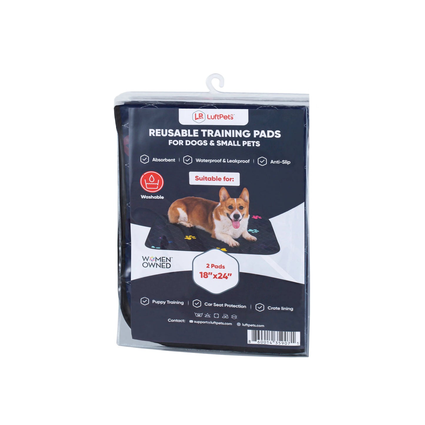 Washable Dog Pee Pads - Super Absorbent & Leakproof Puppy Pads
