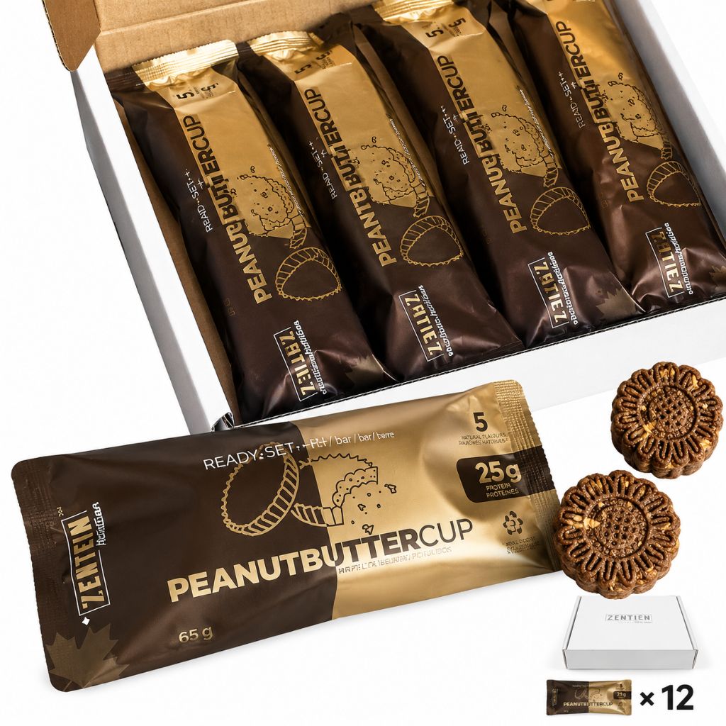 Zentein Nutrition COLLAGEN PROTEIN BAR, 12 Bars/Box