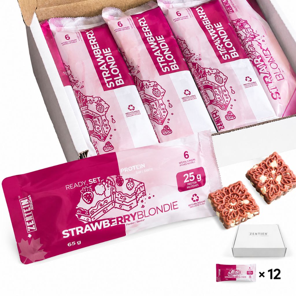 Zentein Nutrition COLLAGEN PROTEIN BAR, 12 Bars/Box